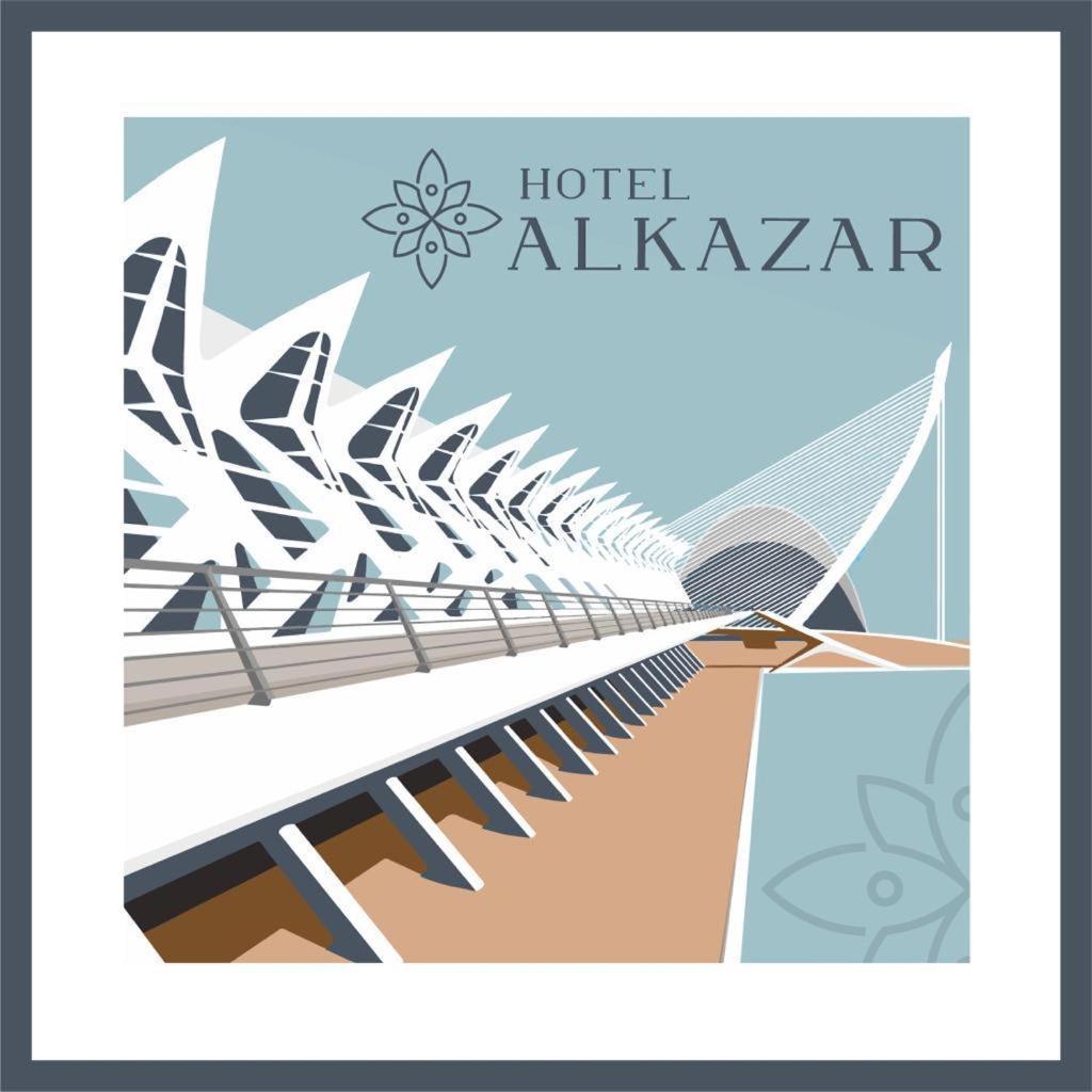 Hotel Alkazar Valência Exterior foto